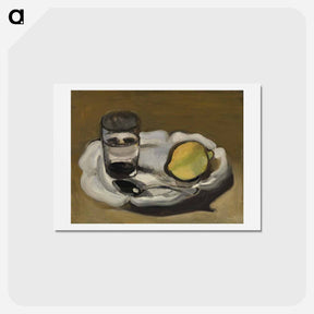 アートポストカード-Still Life with Lemon - アンリ マティス Postcard.