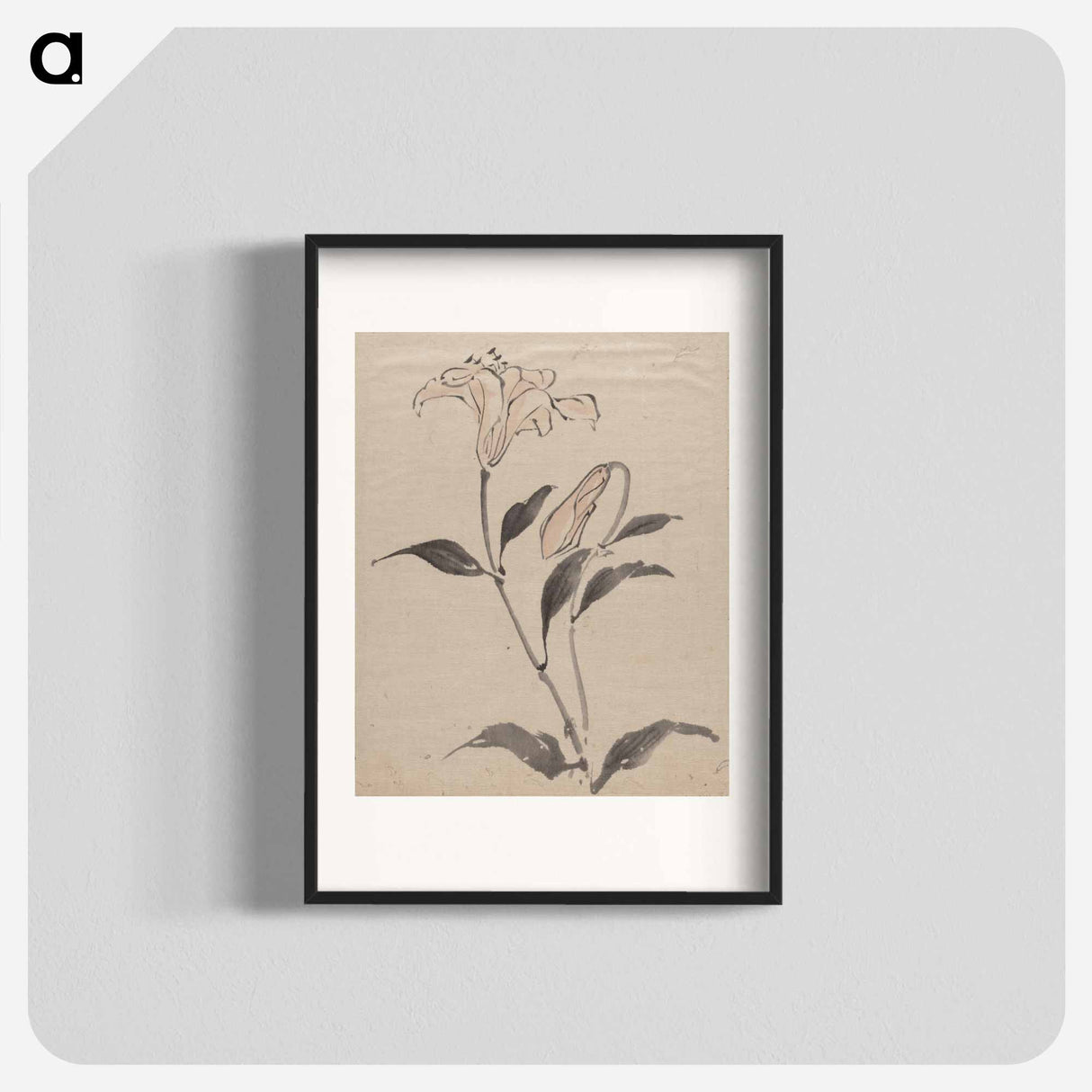 アートポスター-Flower - 葛飾 北斎 Poster.