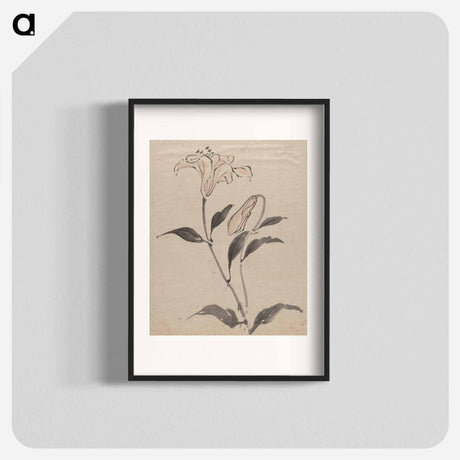 アートポスター-Flower - 葛飾 北斎 Poster.