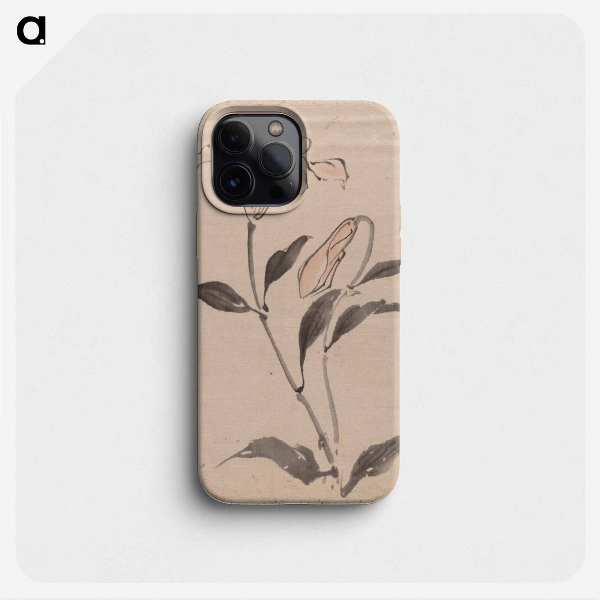 Flower - 葛飾 北斎 Phone Case.