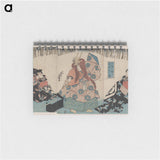 アートメモ帳-Sanjō Kokaji no manebigoto zu
 - 歌川 国貞 Memo.