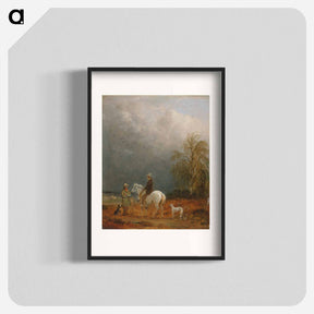アートポスター-A Traveller and a Shepherd in a Landscape
 - イェール大学アートギャラリー Poster.