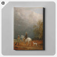 アートパネル-A Traveller and a Shepherd in a Landscape
 - イェール大学アートギャラリー Canvas.