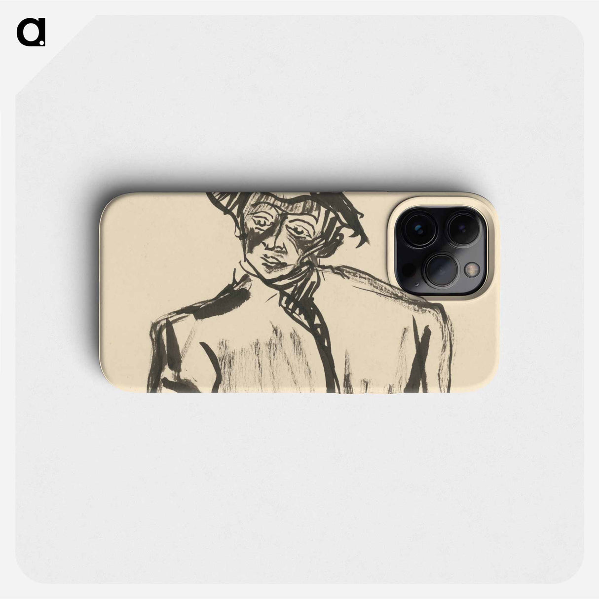 The man in the hat - アーノルド ピーター ワイズ クビンチャン Phone Case.