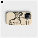The man in the hat - アーノルド ピーター ワイズ クビンチャン Phone Case.