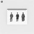アートメモ帳-Gentleman Fashion from Cook's Handbook For London
 - 大英図書館 Memo.