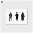 アートポストカード-Gentleman Fashion from Cook's Handbook For London
 - 大英図書館 Postcard.