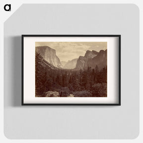 アートポスター-Yo-Semite Valley From Mariposa Trail
 - エドワード マイブリッジ Poster.