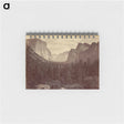 アートメモ帳-Yo-Semite Valley From Mariposa Trail
 - エドワード マイブリッジ Memo.