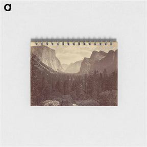 アートメモ帳-Yo-Semite Valley From Mariposa Trail
 - エドワード マイブリッジ Memo.