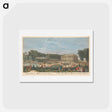 アートポストカード-A View of the Palace of Marli toward the little Parterre
 - イェール大学アートギャラリー Postcard.