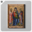 アートパネル-Virgin and Child with Saints Peter and Paul
 - バーンズ・コレクション Canvas.