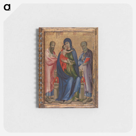 アートメモ帳-Virgin and Child with Saints Peter and Paul
 - バーンズ・コレクション Memo.