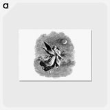 アートポストカード-Victorian Angel and Child Engraving
 - 大英図書館 Postcard.