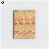 アートメモ帳-Japanese Gold Pattern Fabric
 - クリーブランド美術館 Memo.