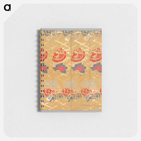 アートメモ帳-Japanese Gold Pattern Fabric
 - クリーブランド美術館 Memo.