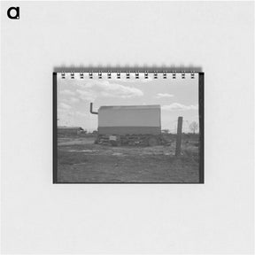 アートメモ帳-Dust bowl refugees living in camps in California - ドロテア ラング Memo.