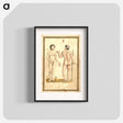 アートポスター-Study of Male and Female Nude Figures in Landscape
 - 国立医学図書館 Poster.