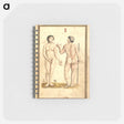 アートメモ帳-Study of Male and Female Nude Figures in Landscape
 - 国立医学図書館 Memo.