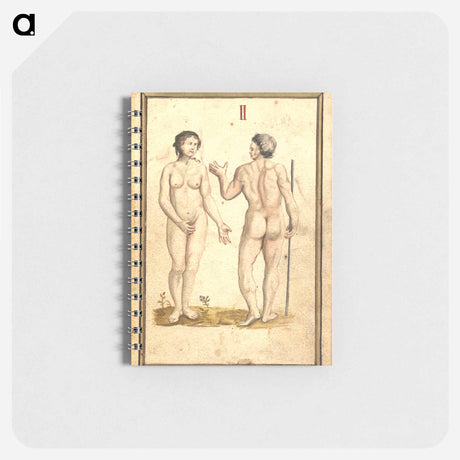 アートメモ帳-Study of Male and Female Nude Figures in Landscape
 - 国立医学図書館 Memo.
