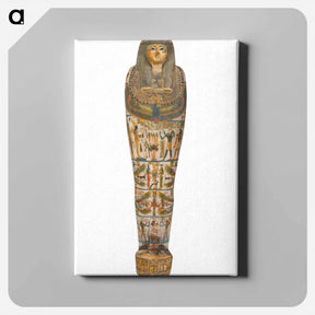 アートパネル-Amen-nestawy-nakht's Mummy and Cartonnage
 - セントルイス美術館 Canvas.