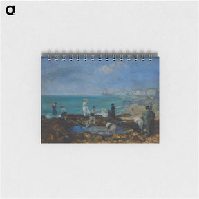 アートメモ帳-Beach at Dieppe
 - バーンズ・コレクション Memo.