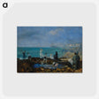 アートポストカード-Beach at Dieppe
 - バーンズ・コレクション Postcard.