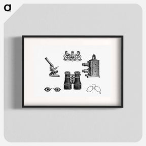 アートポスター-Steward's Vintage Tools Set
 - 大英図書館 Poster.