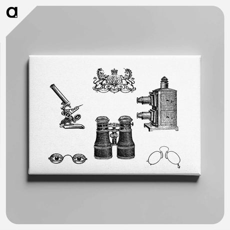アートパネル-Steward's Vintage Tools Set
 - 大英図書館 Canvas.