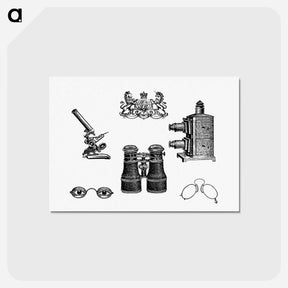 アートポストカード-Steward's Vintage Tools Set
 - 大英図書館 Postcard.