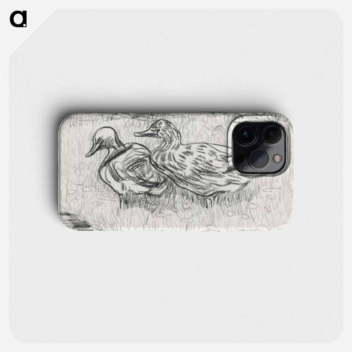 Twee eenden - テオ ヴァン ホイテマ Phone Case.