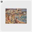 アートポストカード-Beach Scene and Hill
 - バーンズ・コレクション Postcard.