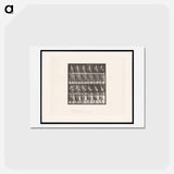 アートポストカード-Man Walking
 - エドワード マイブリッジ Postcard.