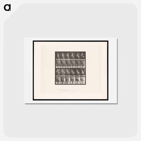 アートポストカード-Man Walking
 - エドワード マイブリッジ Postcard.