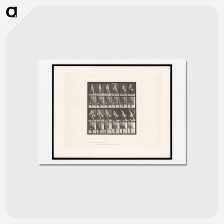 アートポストカード-Man Walking
 - エドワード マイブリッジ Postcard.