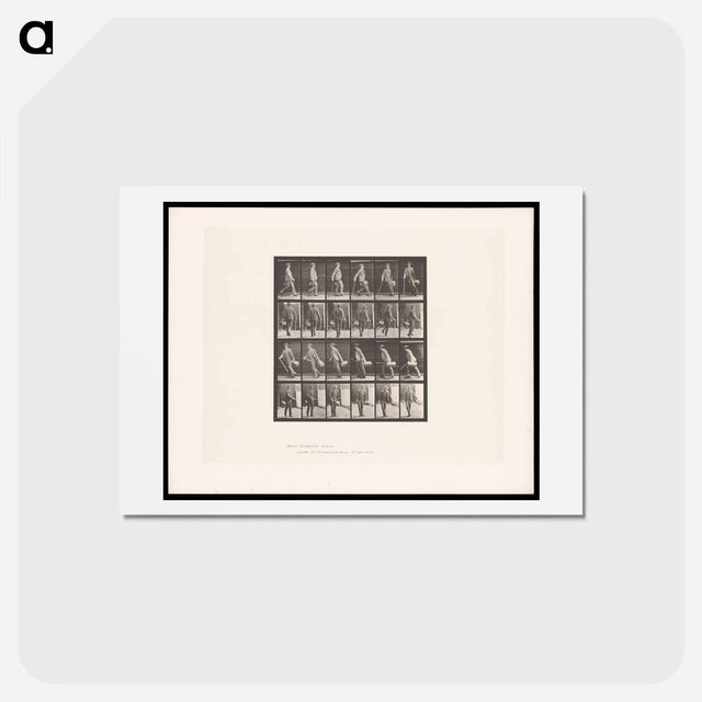 アートポストカード-Man Walking
 - エドワード マイブリッジ Postcard.