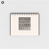 アートメモ帳-Man Walking
 - エドワード マイブリッジ Memo.