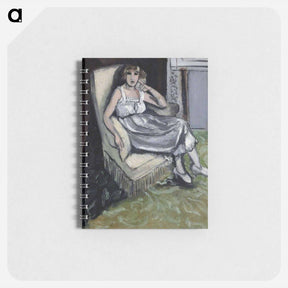 アートメモ帳-Woman Seated in An Armchair - アンリ マティス Memo.
