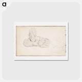 アートポストカード-(unknown) part of a sketchbook - アルバート エーデルフェルト Postcard.