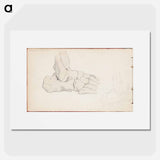 (unknown) part of a sketchbook - アルバート エーデルフェルト Poster.