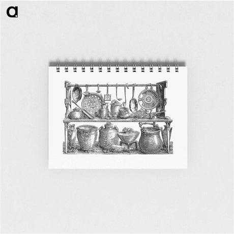 アートメモ帳-Pompeiian Cooking Utensils, Naples Museum
 - 大英図書館 Memo.