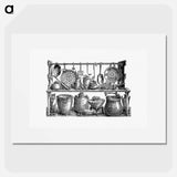 アートポスター-Pompeiian Cooking Utensils, Naples Museum
 - 大英図書館 Poster.