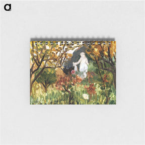 アートメモ帳-Renoir's Garden - アンリ マティス Memo.