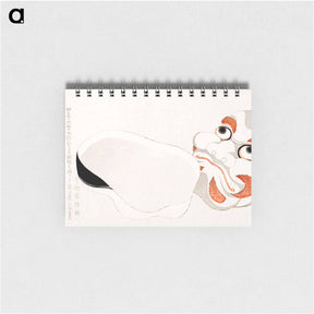 アートメモ帳-Hokusai's Masks of Oni and Uzume - 葛飾 北斎 Memo.
