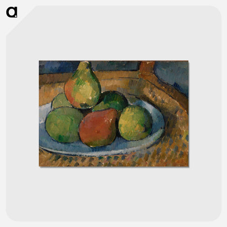 アートポストカード-Plate of Fruit on a Chair
 - バーンズ・コレクション Postcard.