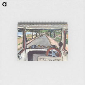 アートメモ帳-The Windshield - アンリ マティス Memo.