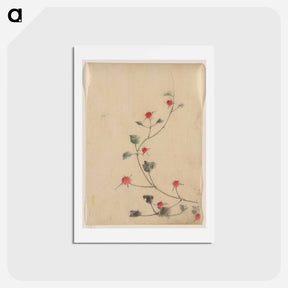 アートポストカード-Original public domain image from Library of Congress - 葛飾 北斎 Postcard.