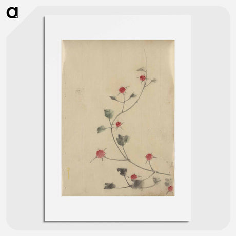 アートポスター-Original public domain image from Library of Congress - 葛飾 北斎 Poster.