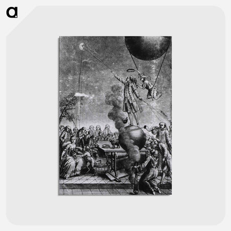 アートポストカード-Satire on Animal Magnetism
 - 国立医学図書館 Postcard.