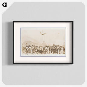 アートポスター-Soldiers Throwing a Man in the Air
 - セントルイス美術館 Poster.